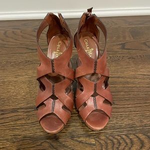 Cole Haan wedge heal sandals
